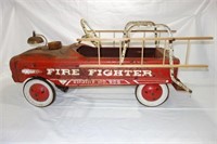 1960'S FIRE FIGHTER ENGINE NO. 505 PEDAL CAR