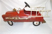 1960'S GARTON FIRE DEPT. LADDER COMPANY PEDAL CAR