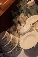 Mikasa Antique White Dishes Set