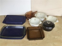 Kitchen glassware Pyrex & Corningware