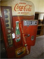 Vintage Vendo Coke bottle machine