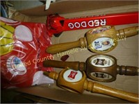 Box of 4 large beer tapper handles