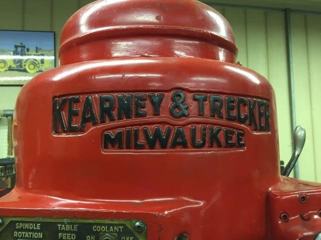 Kearney & Trecker No. 2 Model D Rotary Head Milling Machine