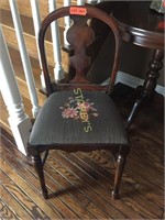 Antique Style Side Chair w/ Stamped Bottom