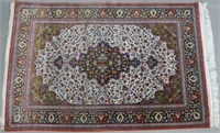 Qum Persian Silk Rug
