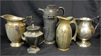 Grouping of Vintage and Antique Pitchers