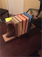 Assorted Books & Book Ends