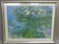 Claude Monet Framed Print of Water Lillies