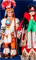 2 Timeless Collection Native American Indian Doll