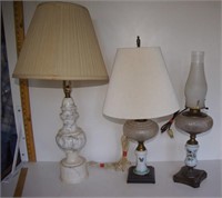 3 Electric Decorative Lamps