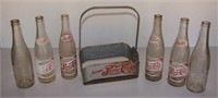 Vintage Metal Pepsi Cola Six Pack