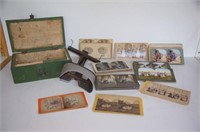 Monarch Antique Stereoscope with Slides