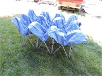 Folding camp cot & air mattress