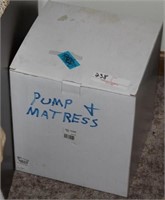 air mattress & pump