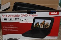 RCA 9" portable DVD player