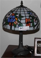 leaded stained glass lamp