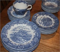 Set OLDE Staffordshire dishes by Salem China Co.
