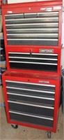 Craftsman rolling tool chest w/key, 8 drawer top,