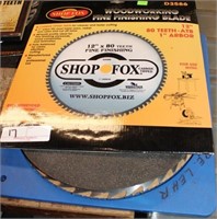 Shop Fox 12" 80 tooth carbide tip