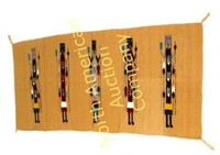 Navajo Yei Pictorial Fine Wool Rug