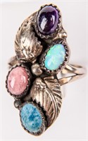 Jewelry Sterling Silver Southwestern Stone Ring