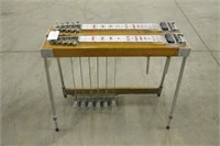 DOUBLE NECK PEDAL STEEL GUTAIR, D9 AND C6 TUNING,