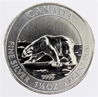 Coin 2013 Canadian $8 Silver Polar Bear