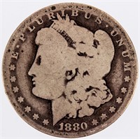 Coin 1880-CC Morgan Silver Dollar