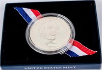 Coin 2009 Abraham Lincoln Commemorative Silver $1