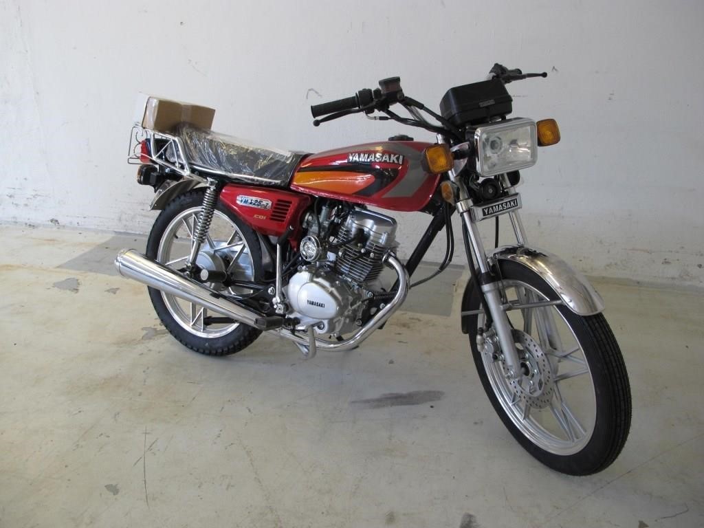 Yamasaki 125 ccm motorcykel Campen Auktioner A/S