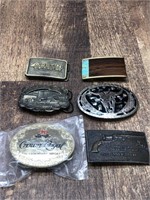 FIREARMS ~ SAFE ~ HESSTON BELT BUCKLES AND OTHERS ~ COLLECTI