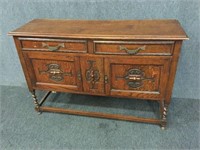 Solid Wood Carved Buffet