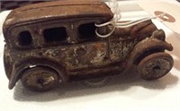 OLD 1920s-1930s cast iron toy car Model A Sedan