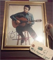 MERLE HAGGARD autographed photo country music star