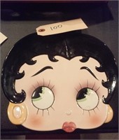Betty Boop collectible plate issued 1981