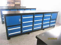 NEW 18-DRAWER BLUE TOOL BENCH