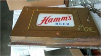 Hamm's lighted beer sign -Works