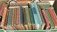 Two boxes vintage books