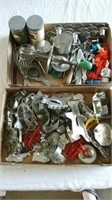 Cookie cutters and vintage kitchen utensils