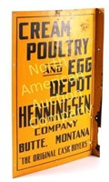 Henningsen Company Butte Montana Advertising Sign
