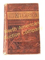 Life Of Kit Carson By Charles Burdett 1st Ed.