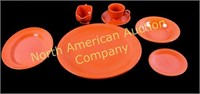 Antique Collection of Radioactive Red Fiestaware