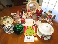 Asst. Christmas Piece Set - (26) Pieces, Teapots,c
