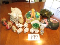 15 Pc. Ceramic Set – The Tortoise & The Hare, Cat.