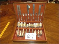Rogers Brothers Silver – 68 Pc. Circa 1847 in Wooe