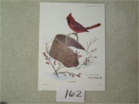 Unframed Philip Stapp Print – “The Cardinal” Sign1