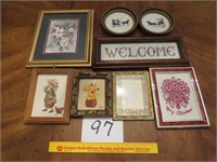 (8) Pc. Wall Hanging Group