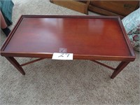 Cherry Stained Coffee Table – 36”W X 18”D X 16 T