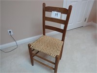 Single Cane Bottom Chair