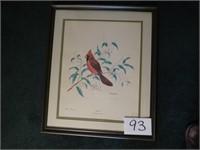 Gene Gray 1972 Cardinal Collector Series Framed Pt